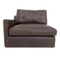 Thurlow Leather Left Arm Facing Corner Modular Sofa-Modular Sofas-Moe's Home-LOOMLAN