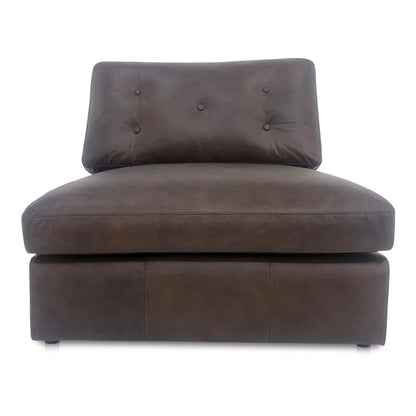 Thurlow Leather Slipper Modular Sofa-Modular Components-Moe's Home-LOOMLAN