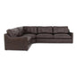 Thurlow Tufted Back Leather Sectional Sofa (Set Of 3)-Modular Sofas-Moe's Home-Left-LOOMLAN