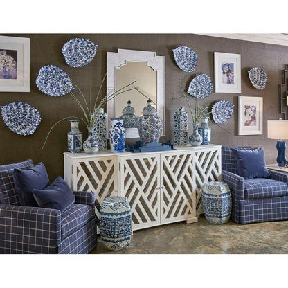 Tidewater Wooden White Cabinet - LOOMLAN - Chelsea House - Accent Cabinets