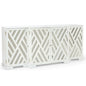 Tidewater Wooden White Cabinet - LOOMLAN - Chelsea House - Accent Cabinets