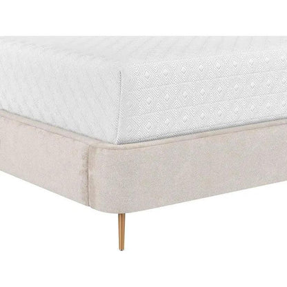 Tierra Stain Resistant Fabric Bed Frame - LOOMLAN - SUNPAN - Beds