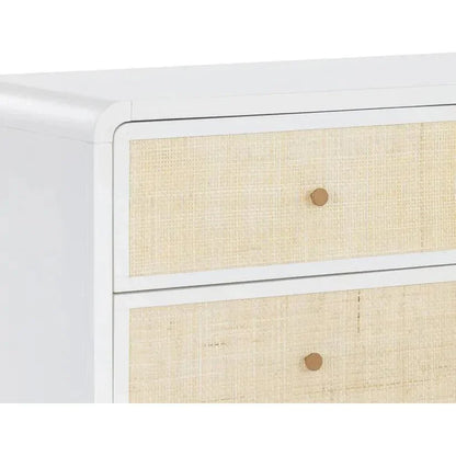 Tierra Wooden Rattan Stylish Dresser - LOOMLAN - SUNPAN - Dressers