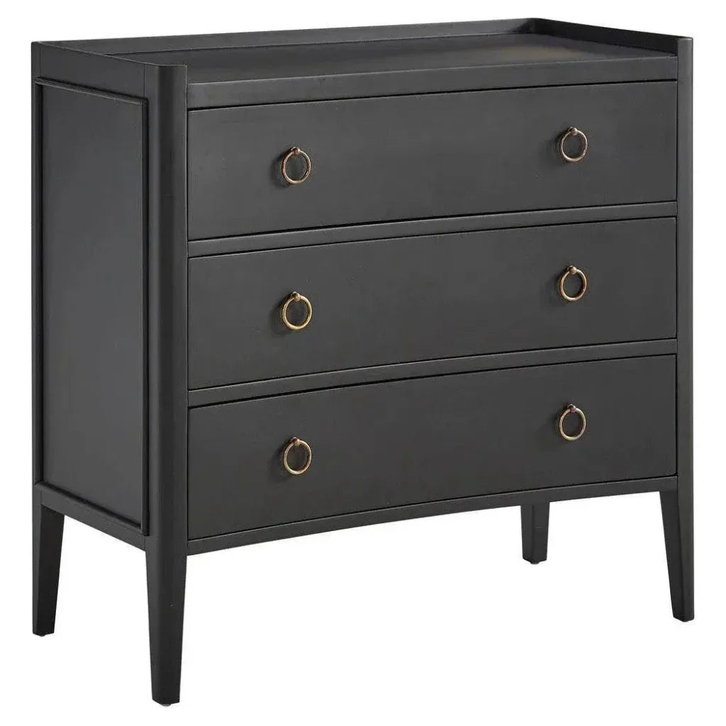 Tiffany Three Drawer Chest - LOOMLAN - Furniture Classics - Chests