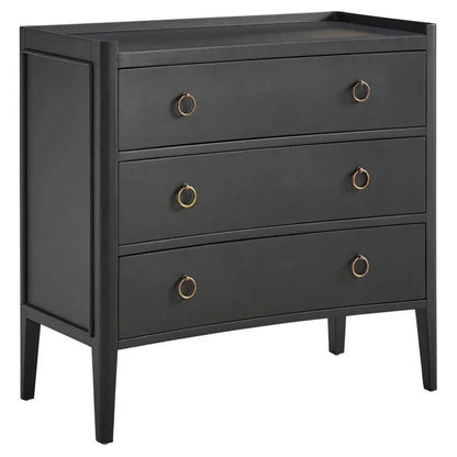 Tiffany Three Drawer Chest - LOOMLAN - Furniture Classics - Chests