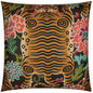 Tiger Eye Floral Tan Taupe Large Throw Pillow Insert - LOOMLAN - D.V. Kap - Throw Pillows