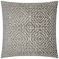 Tile Mushroom Grey Large Throw Pillow Insert - LOOMLAN - D.V. Kap - Throw Pillows