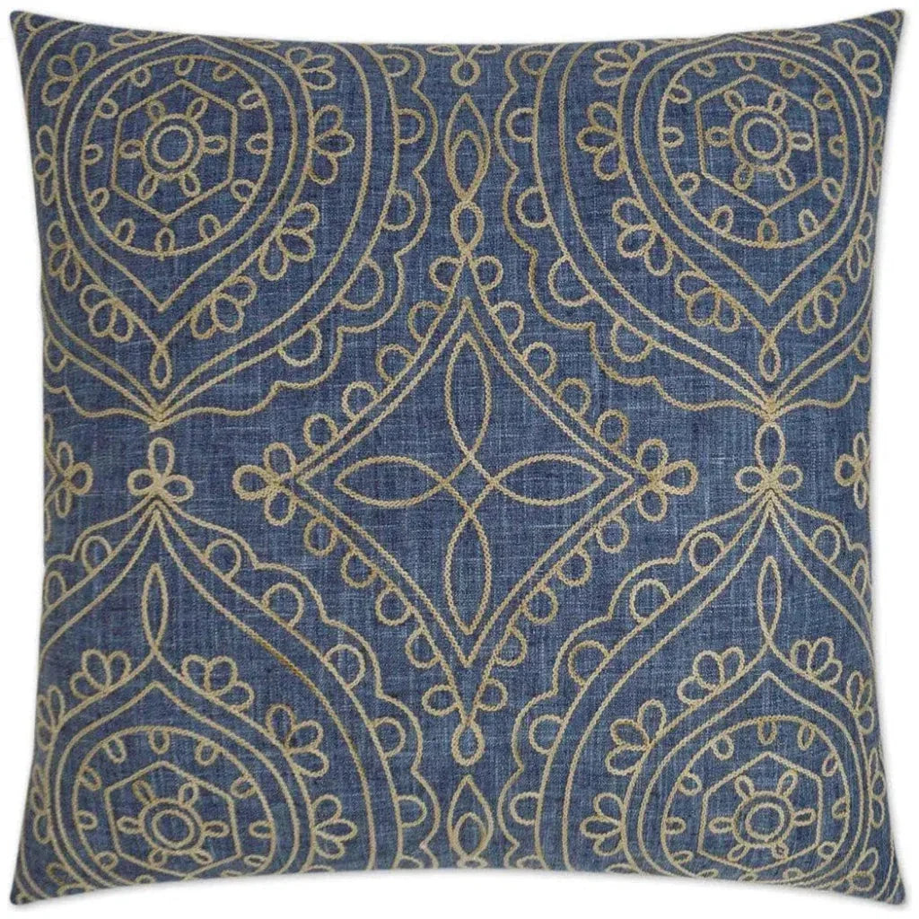 Timelessness Denim Blue Throw Pillow Insert - LOOMLAN - D.V. Kap - Throw Pillows