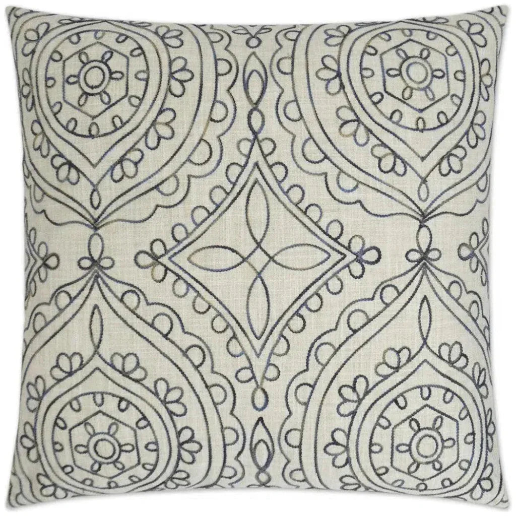 Timelessness Ivory Throw Pillow With Insert - LOOMLAN - D.V. Kap - Throw Pillows