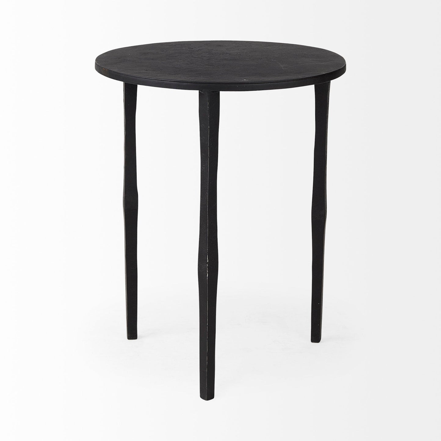 Timothy Black Iron Side Table