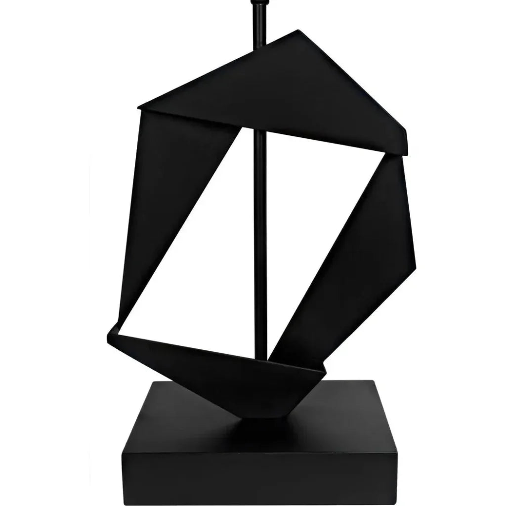 Timothy Table Lamp with Shade - LOOMLAN - Noir - Table Lamps