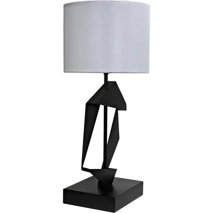 Timothy Table Lamp with Shade - LOOMLAN - Noir - Table Lamps