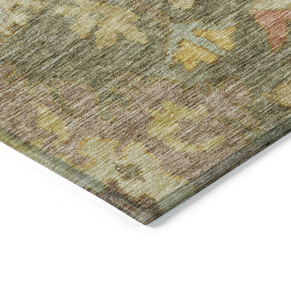 Tirana Aloe Washable Indoor-Outdoor Rug-Outdoor Rugs-LOOMLAN Rugs-LOOMLAN