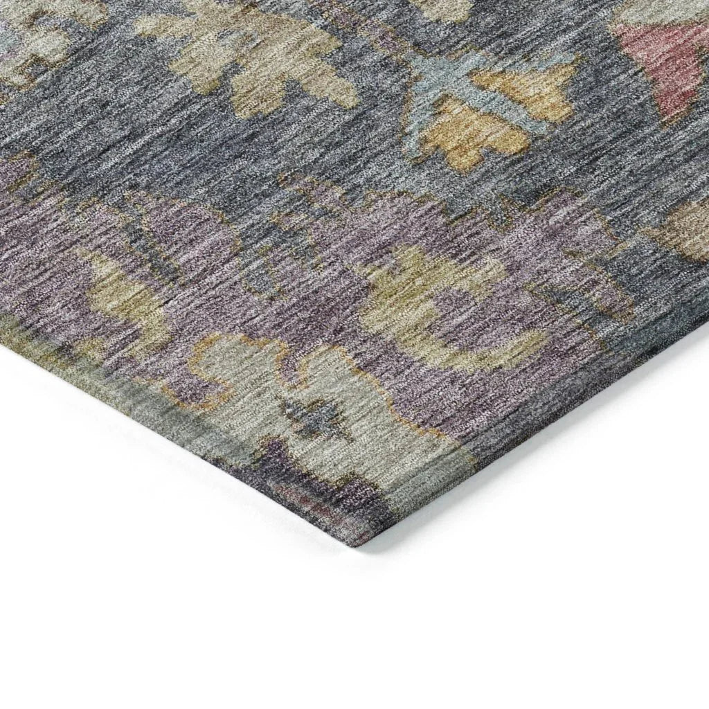 Tirana Blue Washable Indoor-Outdoor Rug-Outdoor Rugs-LOOMLAN Rugs-LOOMLAN