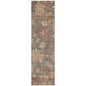 Tirana Brown Washable Indoor-Outdoor Rug-Outdoor Rugs-LOOMLAN Rugs-2'3" x 7'6"-LOOMLAN