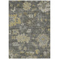 Tirana Gray Washable Indoor-Outdoor Rug-Outdoor Rugs-LOOMLAN Rugs-2'6" x 3'10"-LOOMLAN