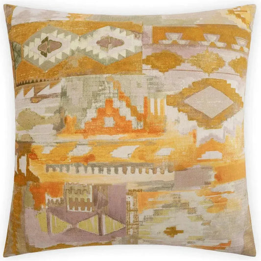 Tiuatan Yellow Throw Pillow With Insert - LOOMLAN - D.V. Kap - Throw Pillows