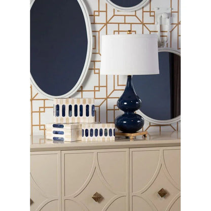 Tobago White Iron Framed Wall Mirror - LOOMLAN - Wildwood - Wall Mirrors