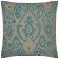 Tobias Aqua Blue Throw Pillow With Insert - LOOMLAN - D.V. Kap - Throw Pillows