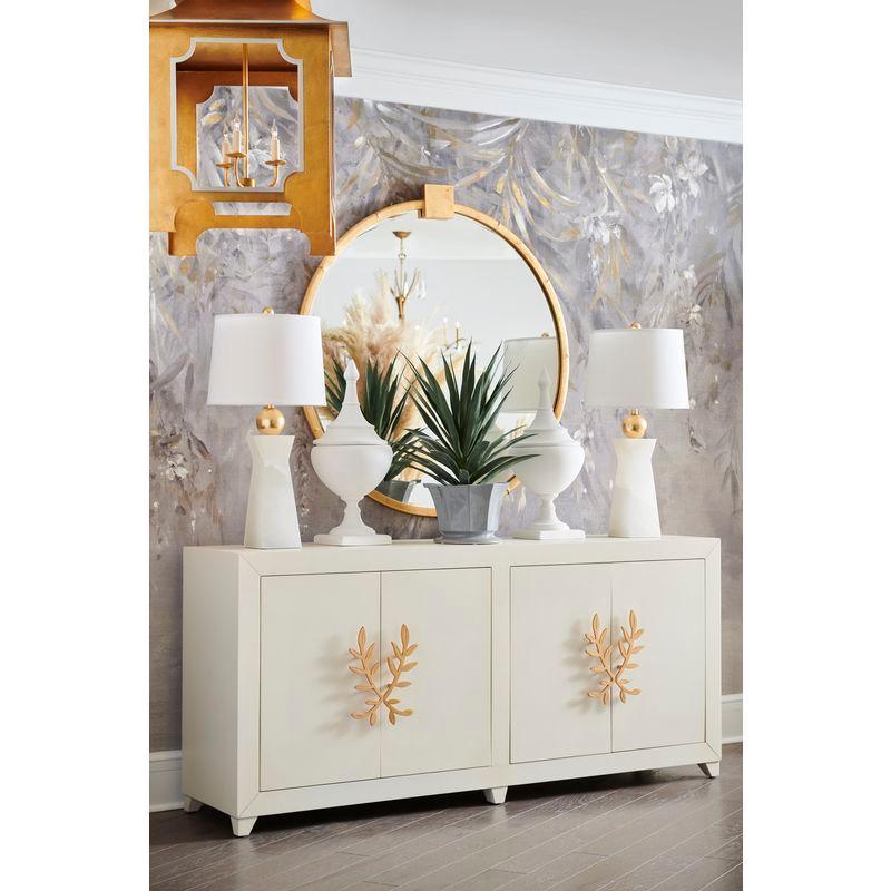 Tole Pagoda Handpainted Chain Hanging Lantern - LOOMLAN - Chelsea House - Lanterns