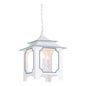 Tole Pagoda Handpainted Chain Hanging Lantern - LOOMLAN - Chelsea House - Lanterns