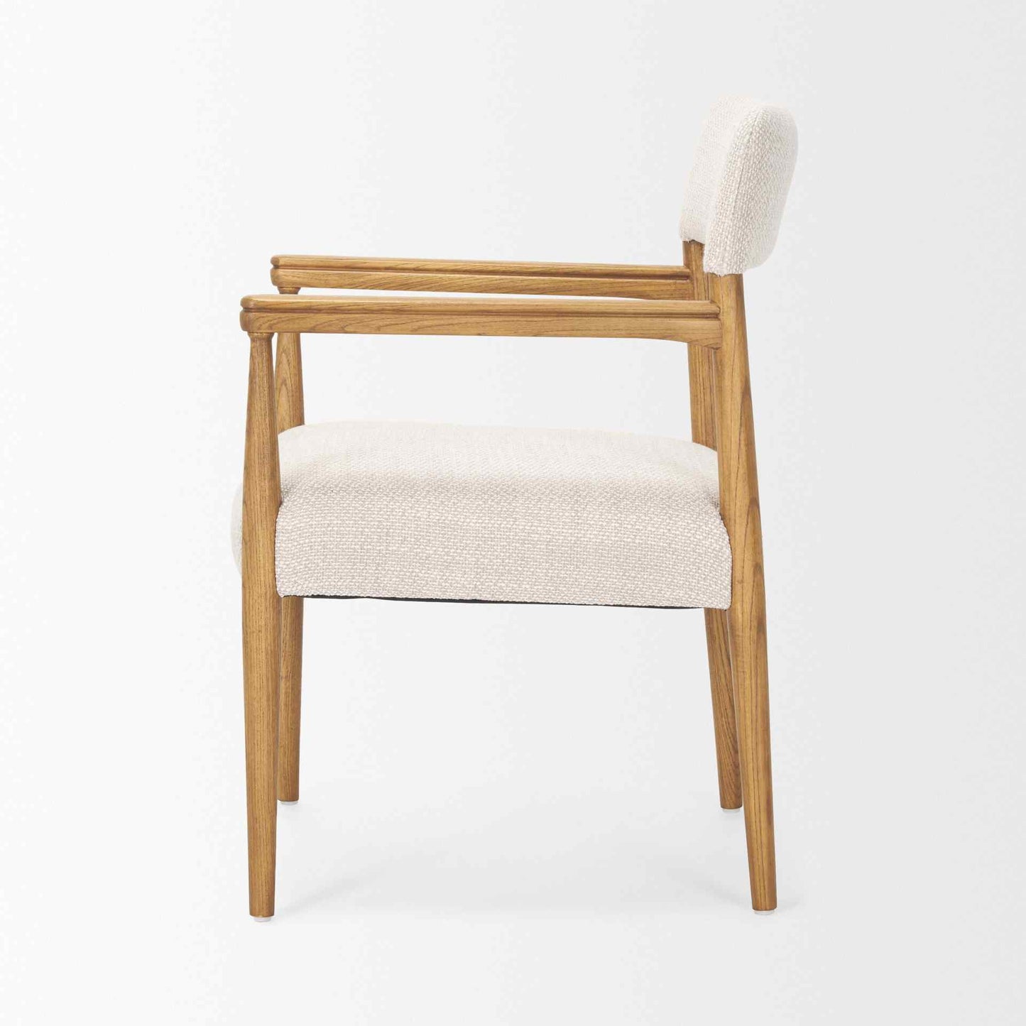 Toni Chestnut Leather Dining Chair (Set of 2)