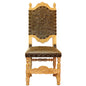Tooled Leather Dining Chair Del Rey