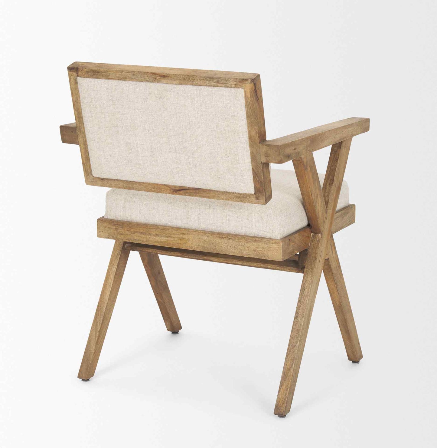 Topanga Cream Fabric Dining Chair (Set of 2)