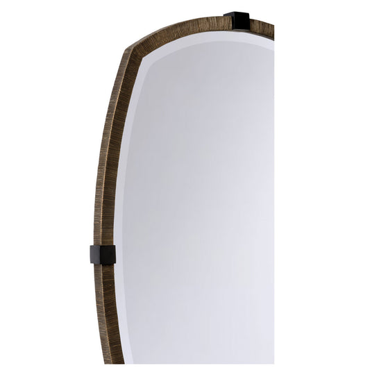 Topher Contoured Resin Frame Wall Mirror