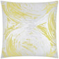 Tornado Citron Yellow Throw Pillow Insert - LOOMLAN - D.V. Kap - Throw Pillows