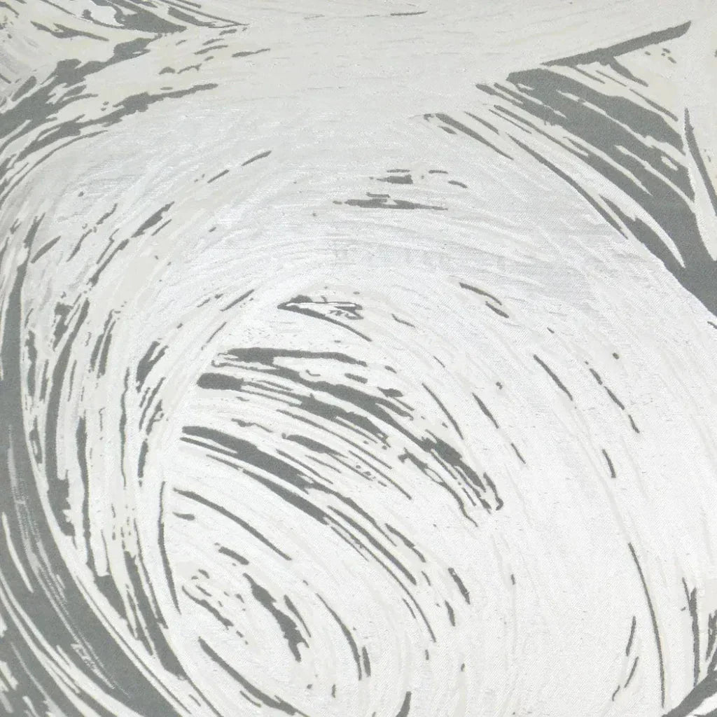 Tornado Pewter Grey Throw Pillow With Insert - LOOMLAN - D.V. Kap - Throw Pillows