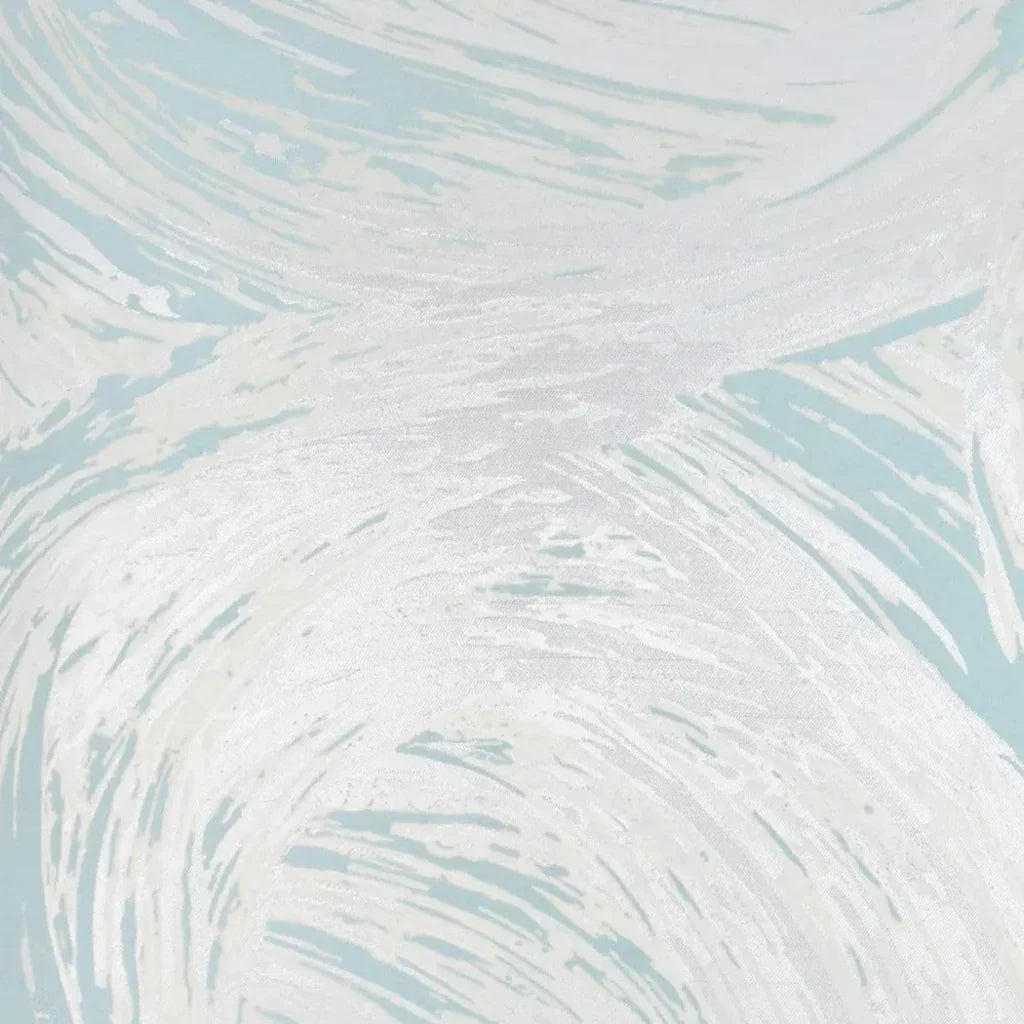 Tornado Turquoise Grey Throw Pillow Insert - LOOMLAN - D.V. Kap - Throw Pillows