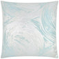 Tornado Turquoise Grey Throw Pillow Insert - LOOMLAN - D.V. Kap - Throw Pillows