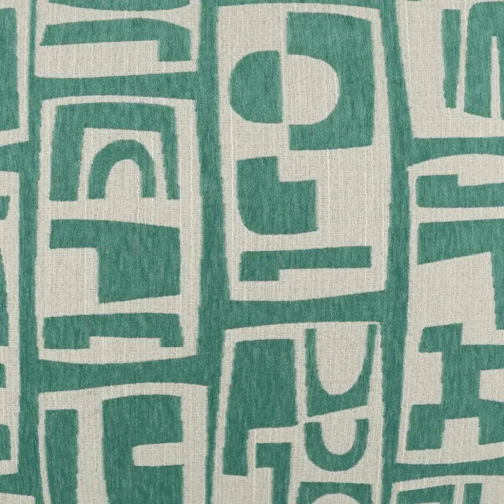 Toro Malachite Teal Throw Pillow With Insert - LOOMLAN - D.V. Kap - Throw Pillows