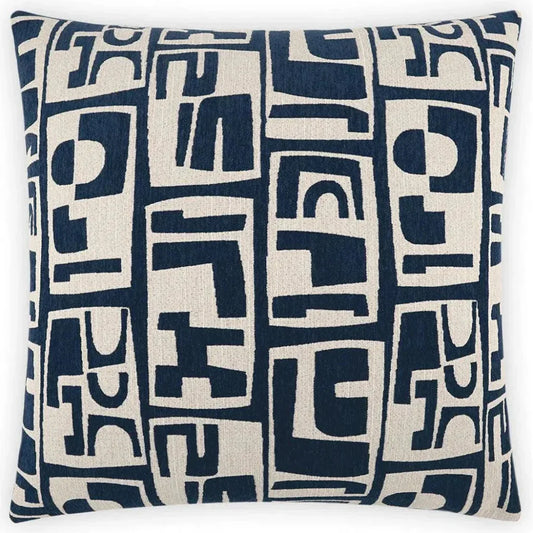 Toro Navy Blue Throw Pillow With Insert - LOOMLAN - D.V. Kap - Throw Pillows