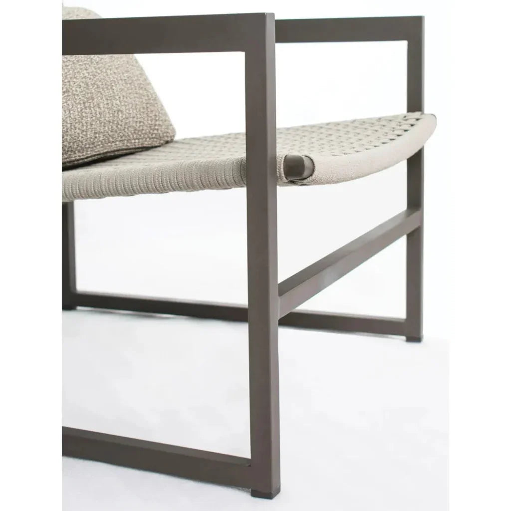 Torres Strait Lounge Chair - Nut Brown Outdoor-Outdoor Lounge Chairs-Seasonal Living-LOOMLAN