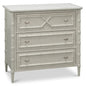Tortola Three Drawer White Chest - LOOMLAN - Sarreid - Chests