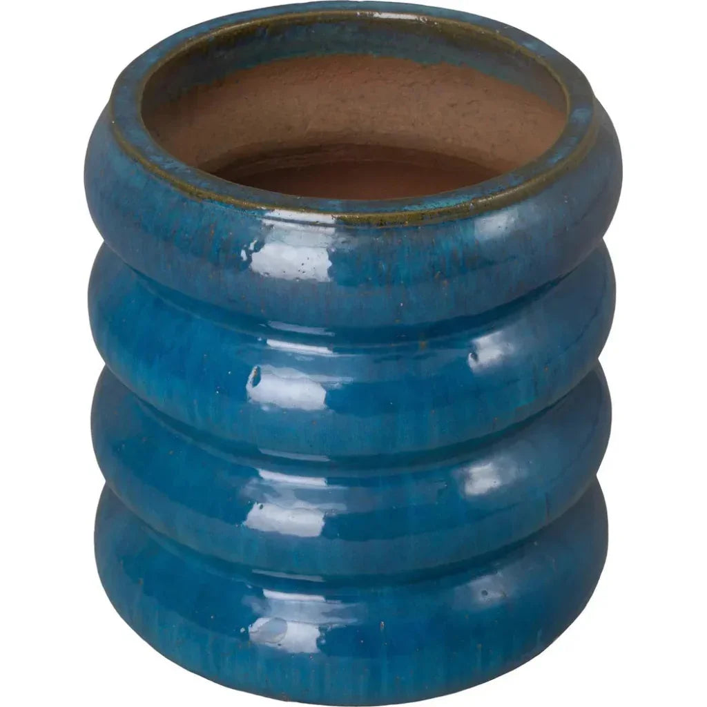 Torus Round Ceramic Planter - LOOMLAN - Emissary - Planters