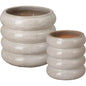 Torus Round Ceramic Planter - LOOMLAN - Emissary - Planters