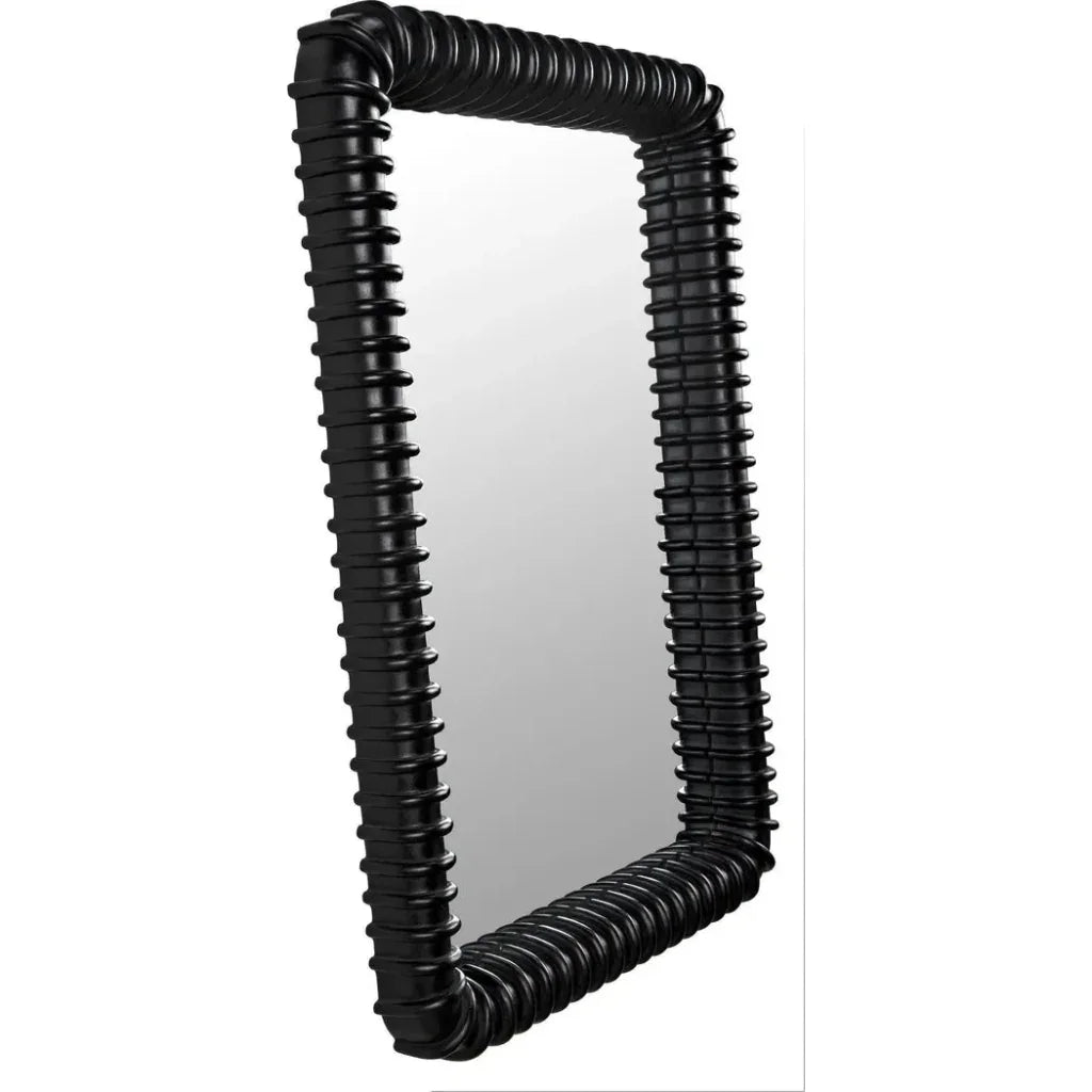 Toshi Wood Frame Wall Mirror