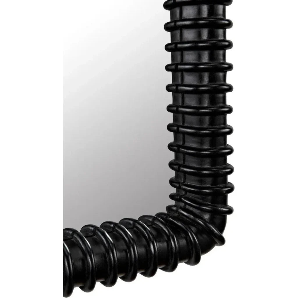 Toshi Wood Frame Wall Mirror