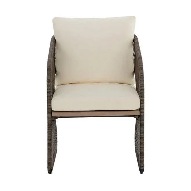 Toulon Dining Chair Stinson Cream Outdoor-Outdoor Dining Chairs-SUNPAN-LOOMLAN