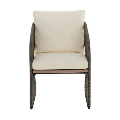 Toulon Dining Chair Stinson Cream Outdoor-Outdoor Dining Chairs-SUNPAN-LOOMLAN