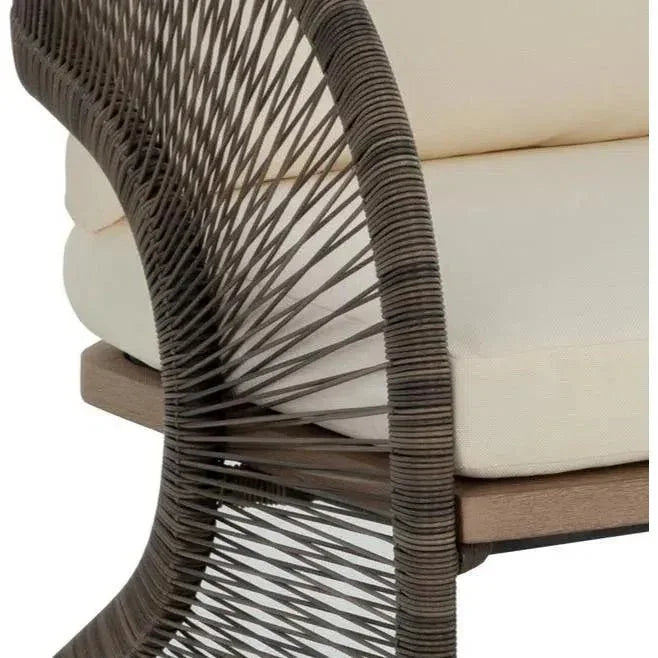 Toulon Dining Chair Stinson Cream Outdoor-Outdoor Dining Chairs-SUNPAN-LOOMLAN