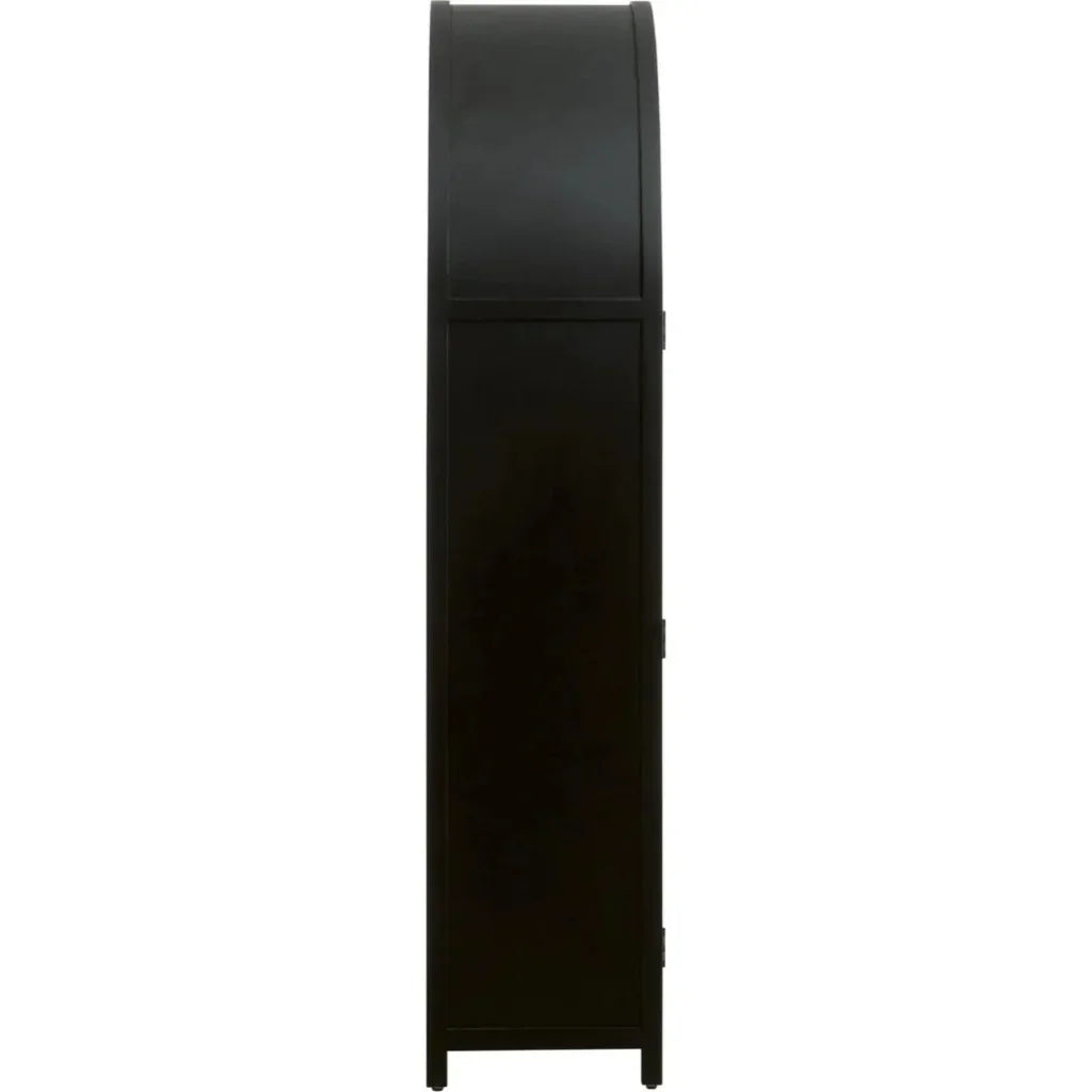 Toulouse Wooden Glass Display Cabinet - LOOMLAN - Essentials For Living - Bookcases