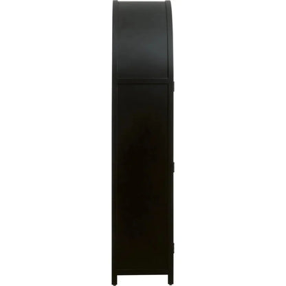 Toulouse Wooden Glass Display Cabinet - LOOMLAN - Essentials For Living - Bookcases