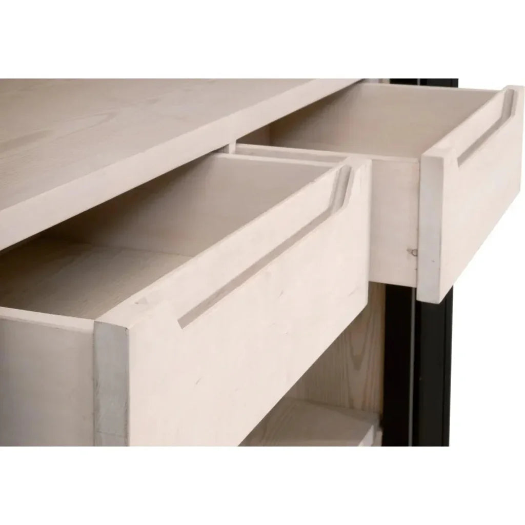 Toulouse Wooden Glass Display Cabinet - LOOMLAN - Essentials For Living - Bookcases