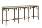 Tours Marble Top Rectangular Console Table - LOOMLAN - Furniture Classics - Console Tables