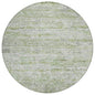 Tova Green Washable Indoor-Outdoor Rug-Outdoor Rugs-LOOMLAN Rugs-8' x 8'-LOOMLAN