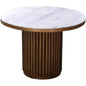 Tower Contemporary Marble Dining Table For 4-Dining Tables-Moe's Home-LOOMLAN